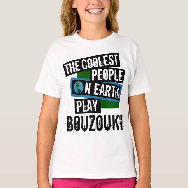 T-shirt Les gens les plus froids de la Terre jouent à Bouz (Devant)