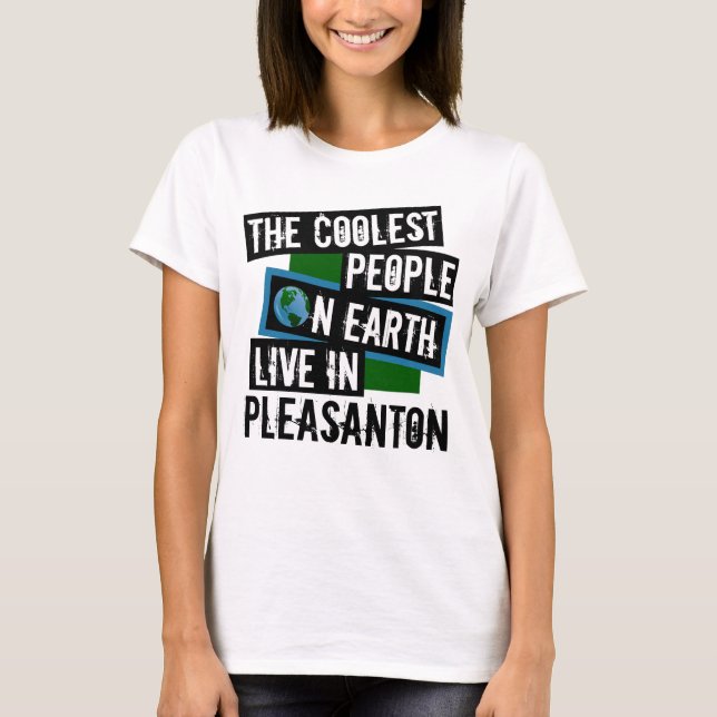 T-shirt Les gens les plus froids de la Terre vivent à Plea (Devant)