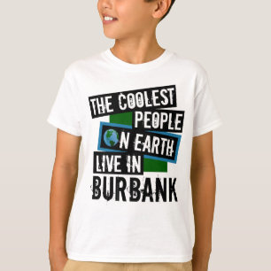 T-shirt Les gens les plus froids sur terre vivent à Burban