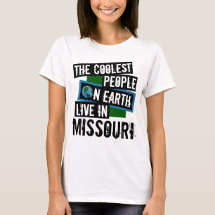 T-shirt Les gens les plus froids sur terre vivent au Misso