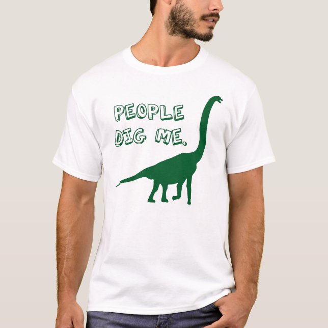 T-shirt Les gens me creusent (Devant)