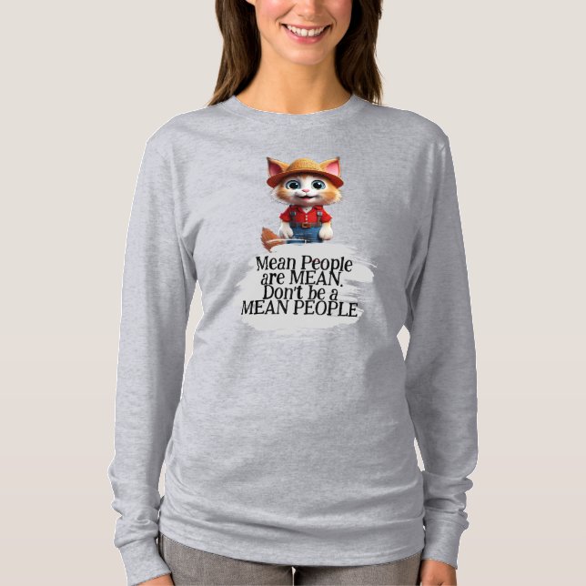 T-shirt Les gens méchants sont méchants (Devant)