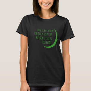 T-shirt Les gens ne m'aiment pas, blague sarcastique hors