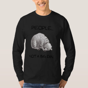 T-shirt Les Gens Pas Un Gros Ventilateur Mouton Dit Mouton