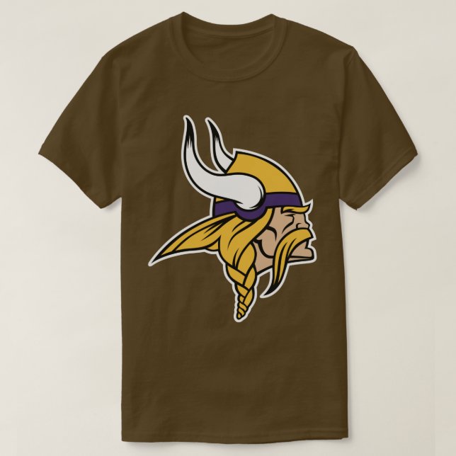 T-shirt Les gens pourpres mangent Vikings 2 (Design devant)