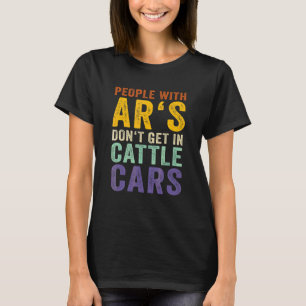 T-shirt Les gens sarcastiques avec des AR ne montent pas d