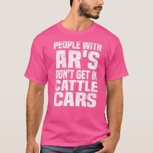 T-shirt Les gens sarcastiques avec des oreilles ne montent