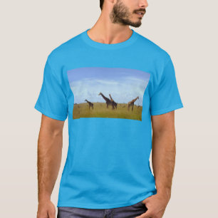 T-shirt Les Giraffes du Parc National de Nairobi