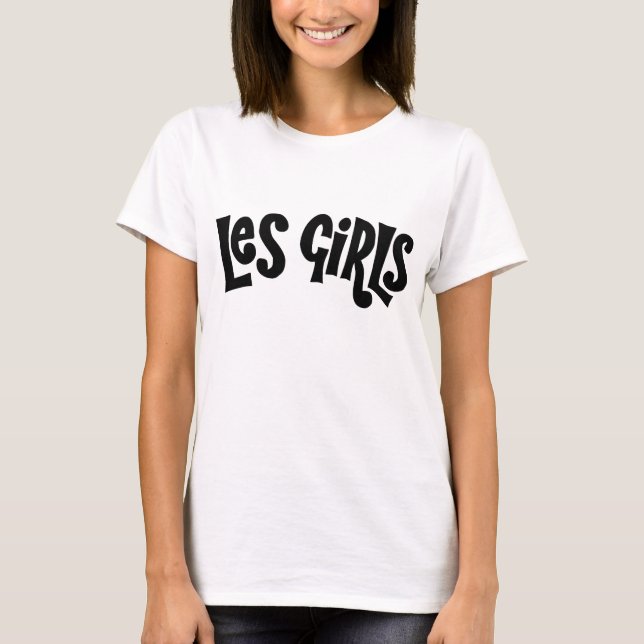T-SHIRT LES GIRLS (Devant)