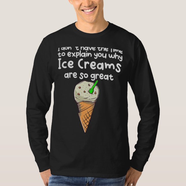 T-shirt Les Glaces Sont Si Grandes (Devant)
