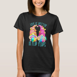 T-shirt Les Gnomes De Plage Drôle Pour Les Femmes La Vie E