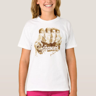 T-shirt Les Goonies Pirate Ship Aquarelle Graphique