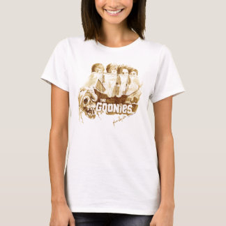 T-shirt Les Goonies Pirate Ship Aquarelle Graphique