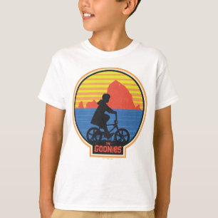 T-shirt Les Goonies Retro Mikey équitation Vélo Graphique