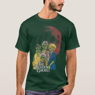 T-shirt Les Gouls d'or Halloween Zombie Inspiré Art Fu