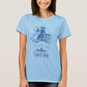 T-shirt Les Grandes Aventures de Billy & Mandy Sketch Art