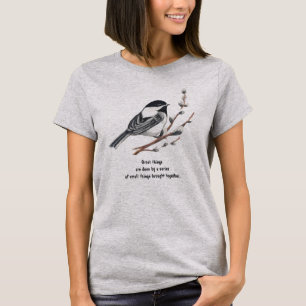 T-shirt Les grandes choses sont faites d'une série de peti