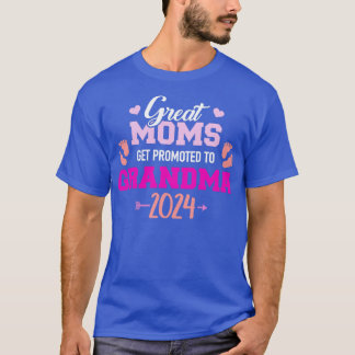 T-shirt Les grandes mamans sont promues à grand-mère 2024