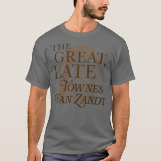 T-shirt Les grandes villes tardives Van Zandt
