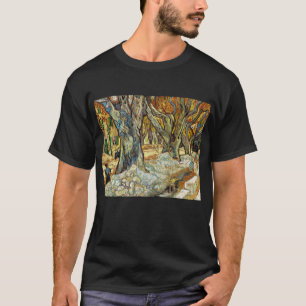 T-shirt Les Grands Arbres À Avion De Vincent Van Gogh