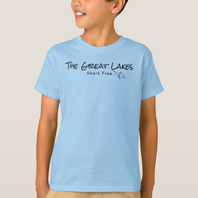 T-shirt Les Grands Lacs - sans requin (Devant)