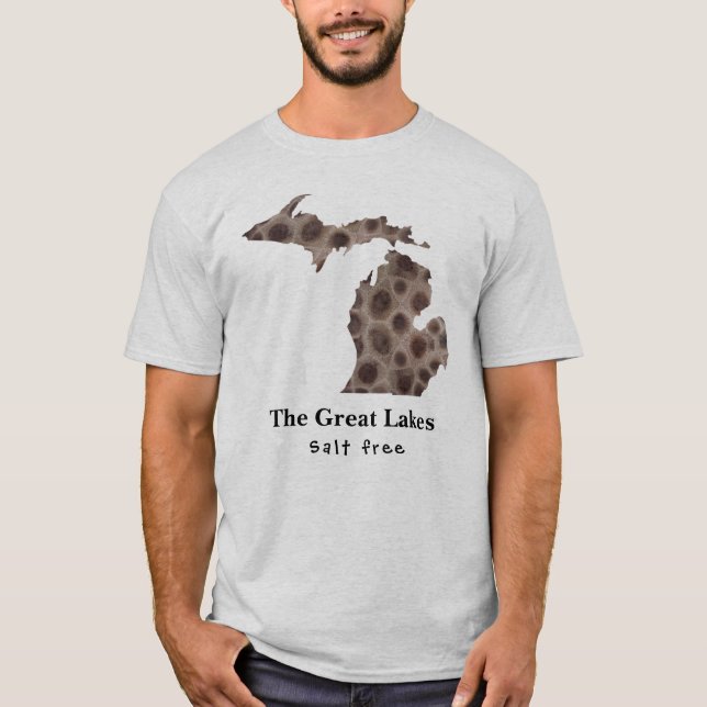 T-shirt Les Grands Lacs - sans sel (Devant)