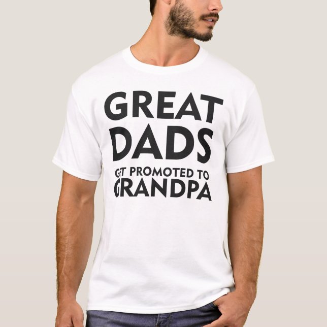 T-shirt Les grands papas obtiennent favorisés au (Devant)