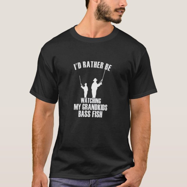 T-shirt Les grands-parents préfèrent regarder mes petits-e (Devant)