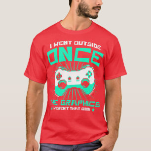 T-shirt Les Graphiques De Jeu Ont Été Les Bons Jeux Vidéo