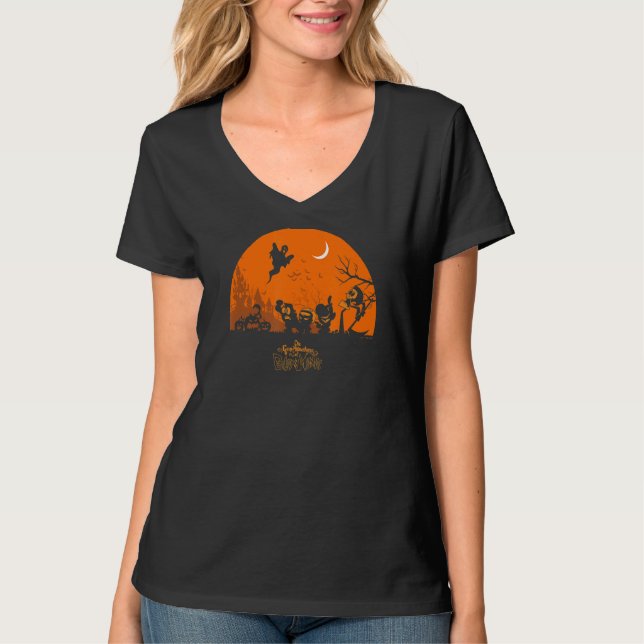 T-shirt Les Graves Aventures De Billy Et Mandy Halloween H (Devant)