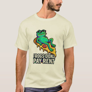 T-shirt Les grenouilles ne paient pas de loyer - Bande d’e