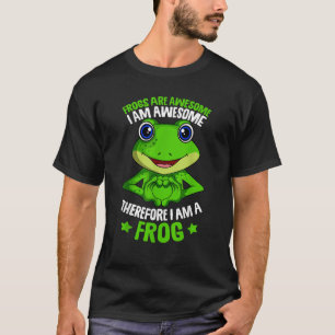T-shirt Les Grenouilles Sont Des Filles Géniales Garçons G