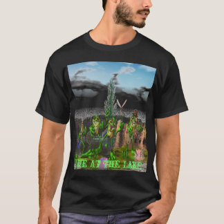 T-shirt Les grenouilles "vivent au lac "