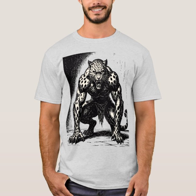 T-shirt Les Griffes et la Curiosité de Flauros (Devant)