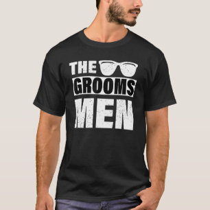 T-shirt Les Groomsmen Bachelor Party Stag Groom Gag Mens