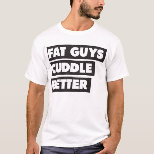 T-shirt Les gros types caressent mieux