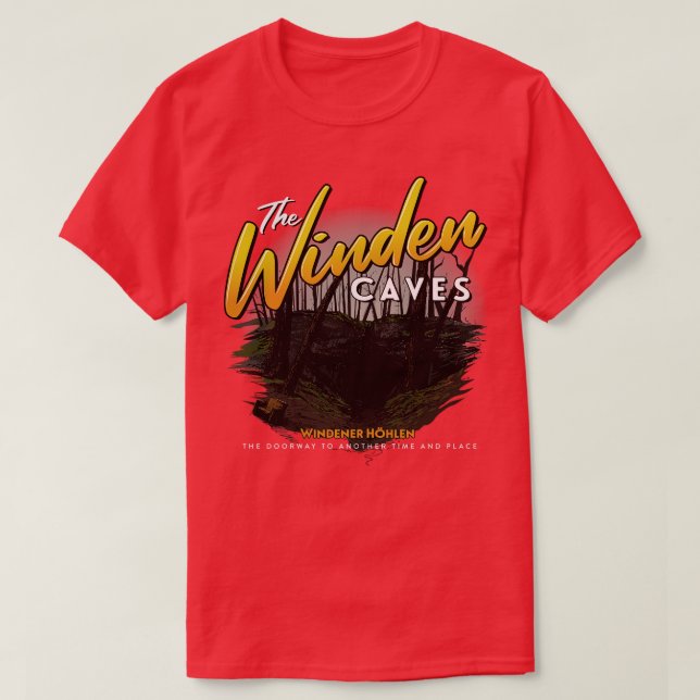 T-shirt Les grottes de Winden (Design devant)