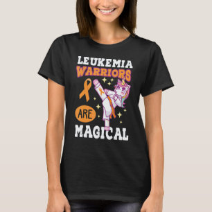 T-shirt Les guerriers de la leucémie sont des licornes de