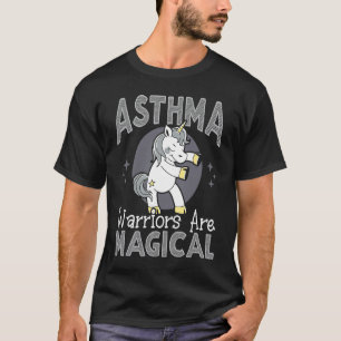T-shirt Les guerriers de l'asthme sont des uni de respirat