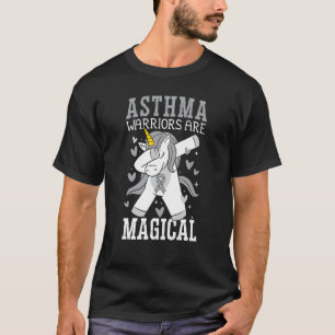 T-shirt Les Guerriers De L'Asthme Sont Magiques Respiratio
