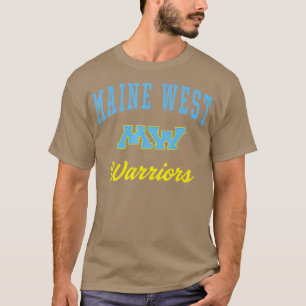 T-shirt Les guerriers du Maine West High School
