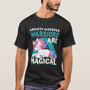 T-shirt Les Guerriers Sont Magiques Anxiété Désordre Sensi