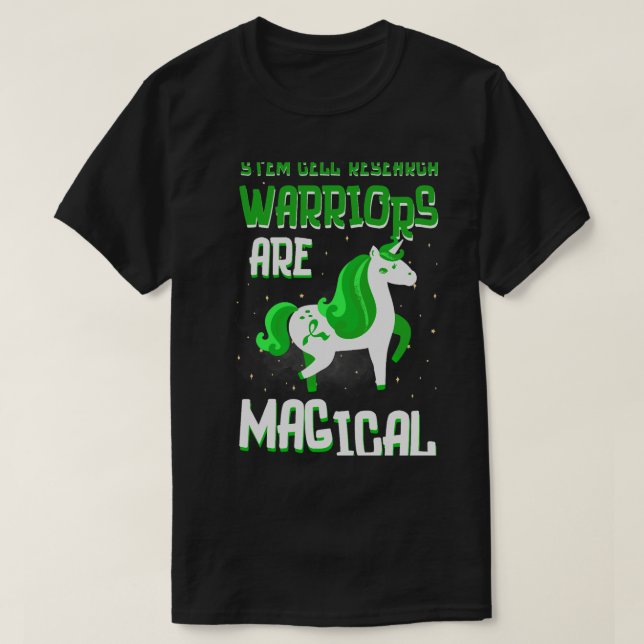 T-shirt Les guerriers sont magiques Recherche sur les cell (Design devant)