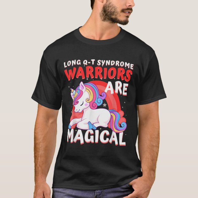 T-shirt Les guerriers sont une vision magique du syndrome  (Devant)