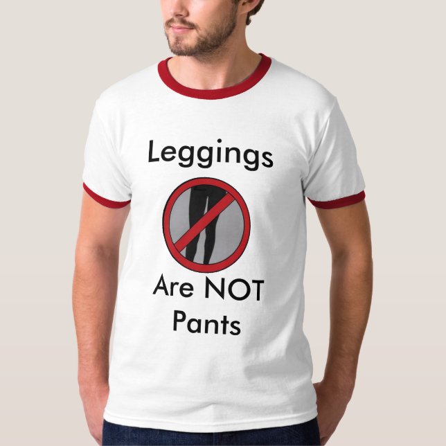 T-shirt Les guêtres ne sont pas pantalon (Devant)