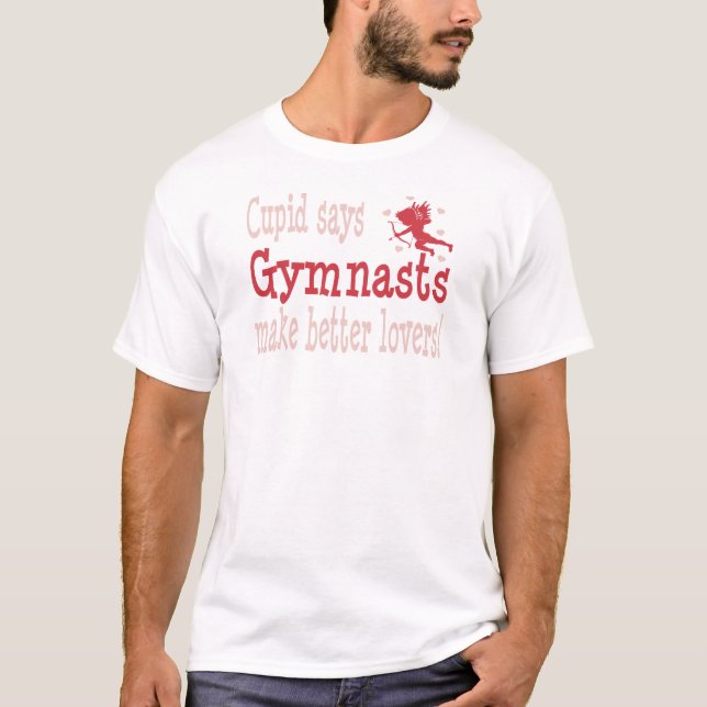 T-shirt Les gymnastes font à de meilleurs amants le (Devant)