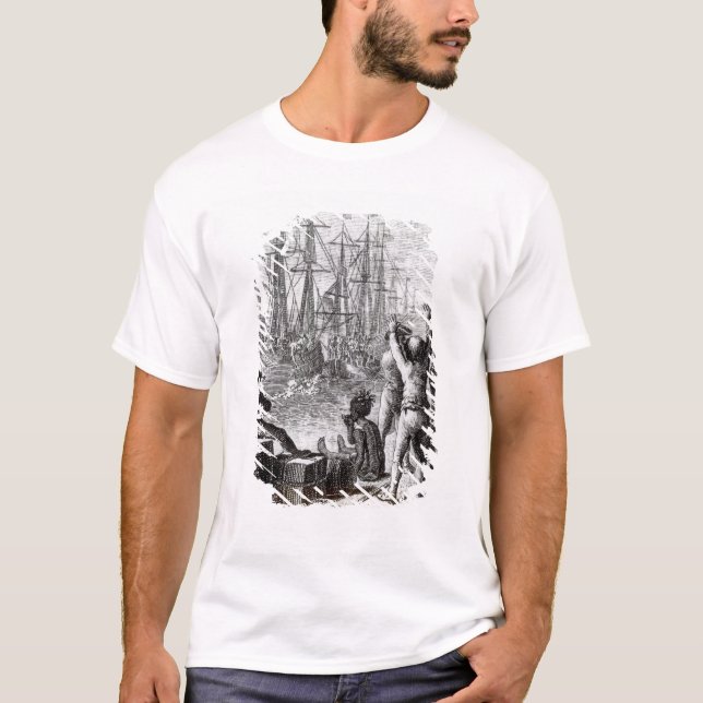 T-shirt Les habitants du jet de Boston (Devant)