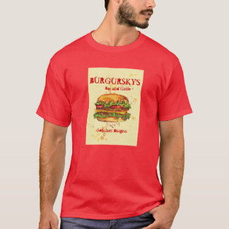 T-SHIRT LES HAMBURGERS GASTRONOMES DE BURGURSKY