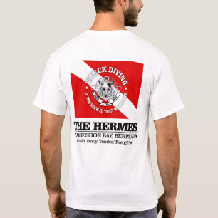 T-shirt Les Hermes (plongée en épave)