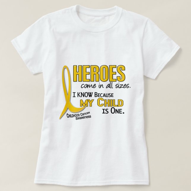 T-shirt Les héros tous classe des chemises de 1 d'enfant (Design devant)
